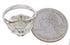 Seashell Pink Shell Southwest Sterling Silver Ring Size 7-1/4 FX22353